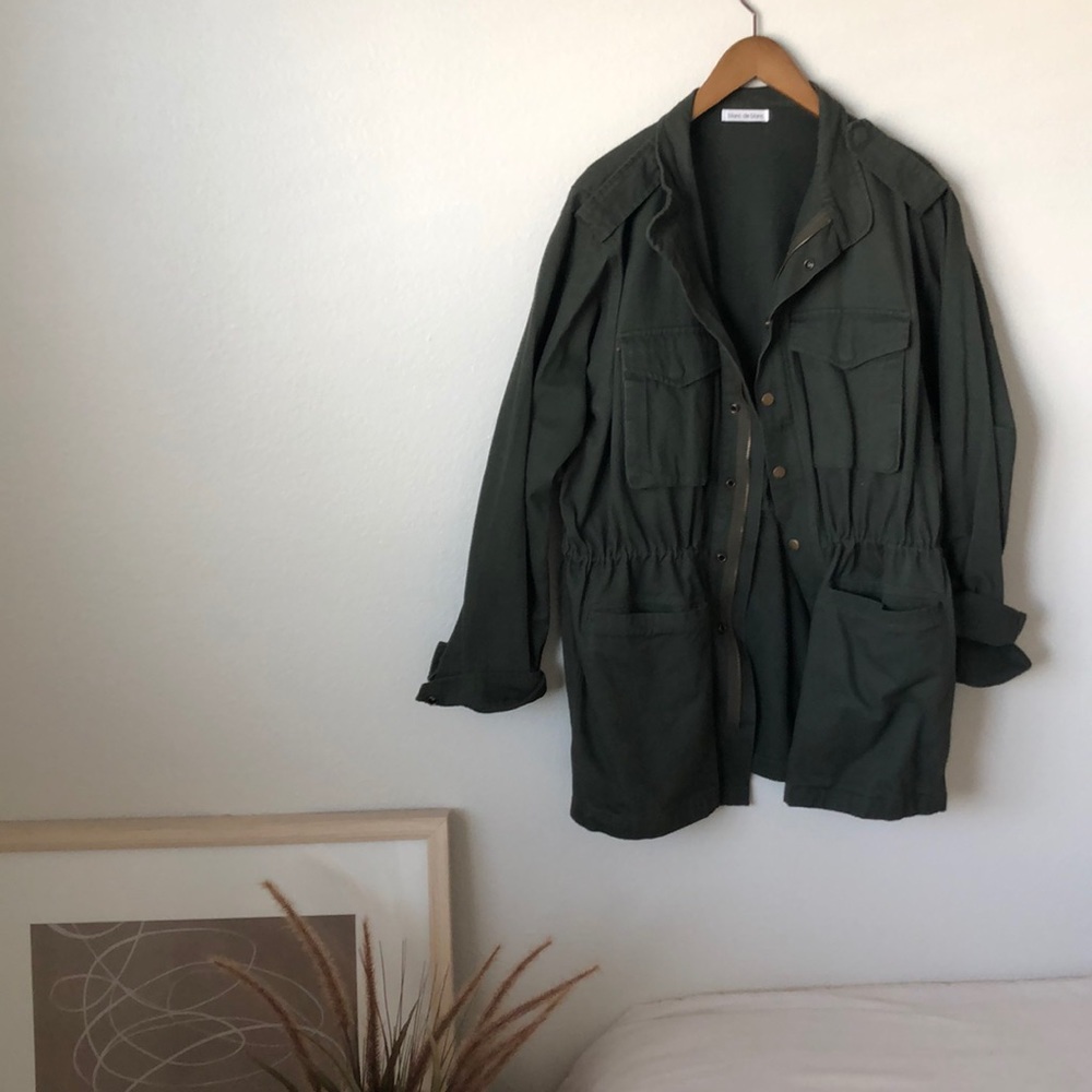 Green Military Inspired Jacket